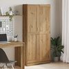 vidaXL Visoka omara artisan hrast 82,5x30,5x185 cm inženirski les