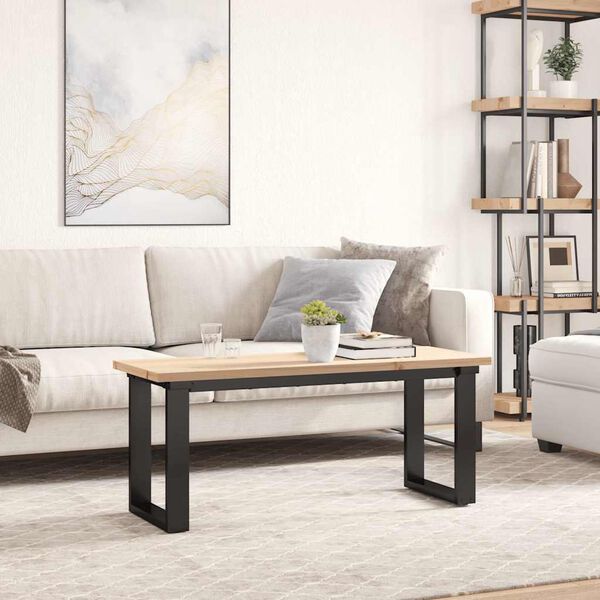 vidaXL Mizna plo&scaron;ča 110x40x2,5 cm pravokotna trdna borovina