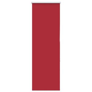 vidaXL Rolo zavesa zatemnitvena rdeča 60x130 cm &scaron;irina blaga 55,7 cm poliester