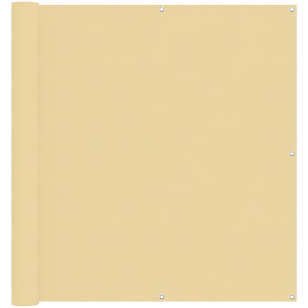 vidaXL Balconska mreža Pe&scaron;čena 110 x 300 cm Oxford tkanina