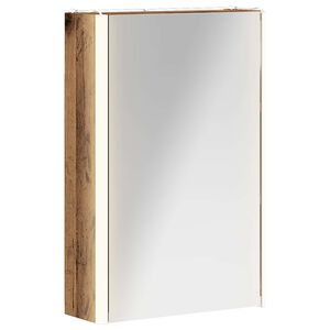 vidaXL Kopalni&scaron;ka ogledalna omara Star les 33 x 11,5 x 50 cm