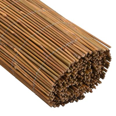 vidaXL Ograja iz bambusa 500x100 cm
