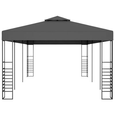 vidaXL Paviljon šotor 3x6 m antraciten