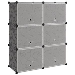 vidaXL Stojalo za čevlje črno 84,5x31x93,5 cm PP