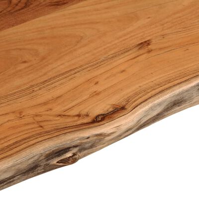 vidaXL Kopalniški pult 90x60x2,5 cm pravokoten trden akacijev les
