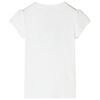 Otroška majica s kratkimi rokavi ecru 92