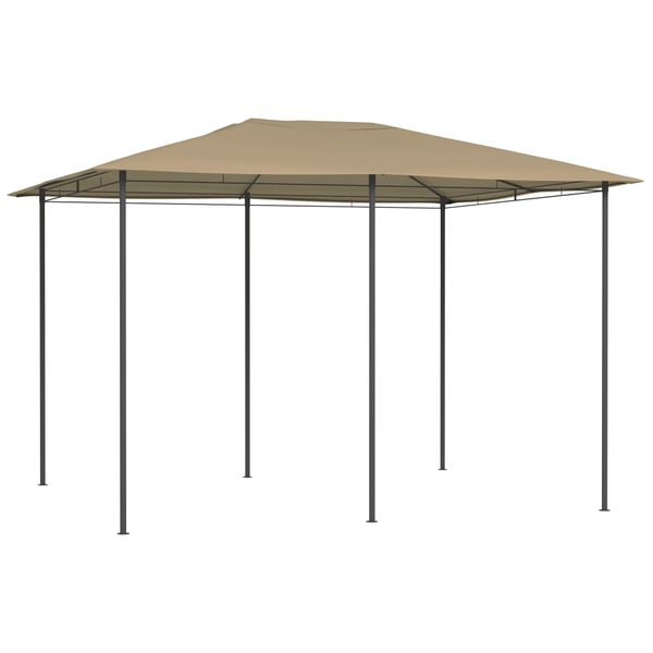 vidaXL Paviljon 3x4x2,6 m taupe 160 g/m²