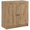 vidaXL Omarica pod umivalnikom Artisan hrast 78,5 x 37,5 x 81 cm