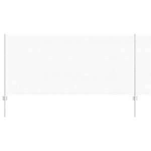 vidaXL Varjena žičnata ograja z drogom 50 x 1 m (&Scaron; x H)