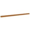 vidaXL Vrtna visoka greda 1152x50x36 cm corten jeklo