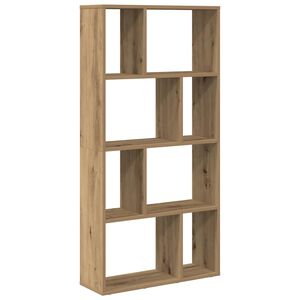vidaXL Knjižna omara artisan hrast 60x20x120,5 cm inženirski les