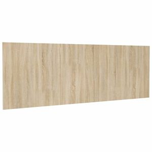 vidaXL Posteljno vzglavje sonoma hrast 240x1,5x80 cm konstruiran les