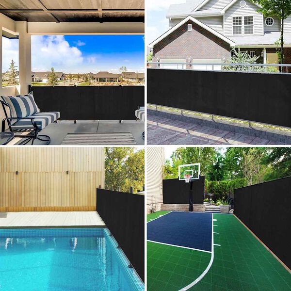 vidaXL Za&scaron;čitna mreža črna 1,5x10 m HDPE 75 g/m&sup2;