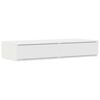 vidaXL Posteljni predali Bela 90 x 36,5 x 16,5 cm Inženirski les