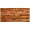 vidaXL Jedilna miza z naravnim robom 180x90x75 cm trden akacijev les