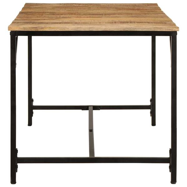 vidaXL Jedilna miza 160x80x75 cm Masivni les Grobo mango