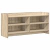 vidaXL TV omarica 100 x 33 x 47 cm Sonoma hrast Inženirski les