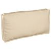 vidaXL Blazina Bež 120 x 60 x 12 cm Oxford tkanina