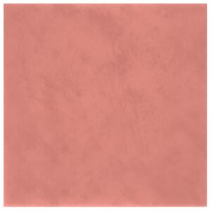 vidaXL Stenska glavna postelja 12 pcs Roza 30 x 30 cm Žamet