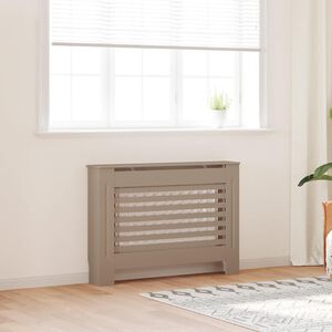 vidaXL Pokrov za radiator 112x19x81,5 cm mediapan