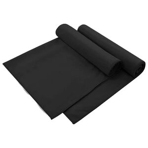 vidaXL Zunanje brisače za stole 2 pcs Črna 130 x 60 cm