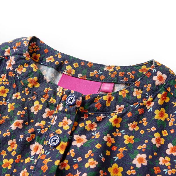 Otro&scaron;ka obleka z dolgimi rokavi mornarsko modra 92