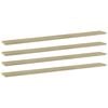 vidaXL Dodatne police za omaro 4 kosi sonoma hrast 100x10x1,5 cm