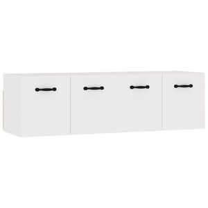 vidaXL Stenska omarica 2 kosa bela 80x35x36,5 cm konstruiran les