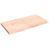 vidaXL Kopalni&scaron;ki pult 120x60x(2-6) cm neobdelan trden les