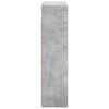 vidaXL Kopalna stenska omarica s polico Beton Siva 40 x 16 x 62,5 cm