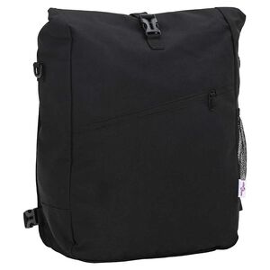 vidaXL Kolo torba Črna 33 x 16 x 60 cm Poliester