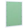 vidaXL Dostopna enota Zelena in srebrna 55 x 75 cm