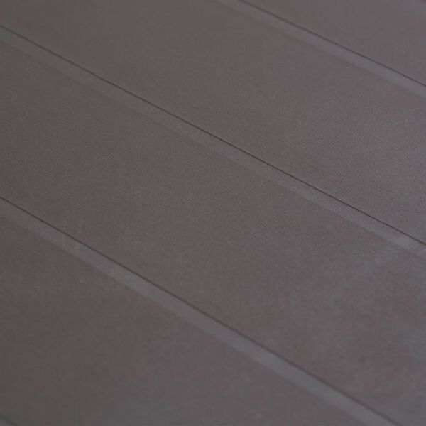 vidaXL Vrtna miza iz plastike 79x79x72 cm rjava videz ratana