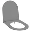 vidaXL Pokrivalo za strani&scaron;če Siva 47 x 36 x 3,4 cm Duroplast
