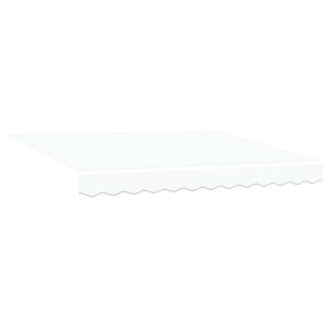 vidaXL Nadomestno platno za tendo Bela 280 x 245 cm Poliester