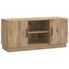 vidaXL TV omarica 102 x 34,5 x 47 cm Artisan hrast Inženirski les