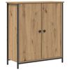 vidaXL Strani &scaron;al Umetni hrast 70 x 30 x 80 cm Konstruiran les