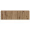 vidaXL 8 kosov stenske TV omarice Artisan Oak Engineered Wood