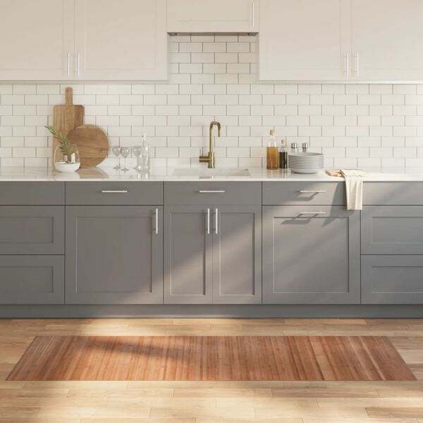 vidaXL Preproga pravokotna naravna 60x200 cm bambus