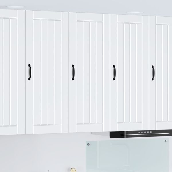 vidaXL Kuhinjski element Lucca Bela 40 x 31 x 100 cm Inženirski les