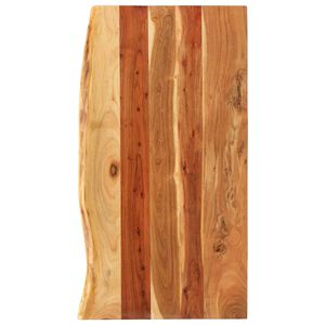 vidaXL Povr&scaron;ina za kopalni&scaron;ko toaletno mizo trdna akacija 100x52x2,5cm