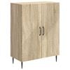 vidaXL Strani &scaron;al Sonoma hrast 66 x 34,5 x 89,5 cm Inženirski les