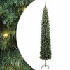 vidaXL Umestno božično drevo Zelena 270 cm PVC in Jeklo in Plastika