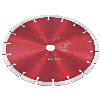 vidaXL Diamantni rezalni disk iz jekla 230 mm