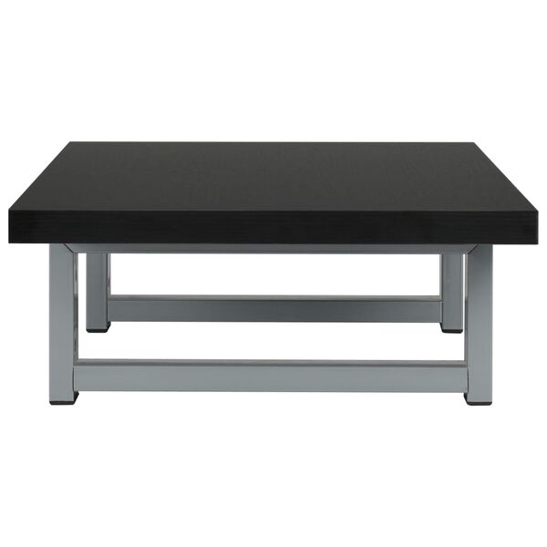 vidaXL Kopalniško pohištvo črne barve 60x40x16,3 cm