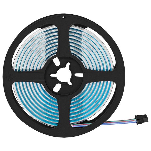 vidaXL LED trak z LED lučmi 2 pcs Črna in prozorna 210 x 0,8 x 0,3 cm