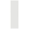 vidaXL Knjižna omara bela 34x31x112 cm inženirski les