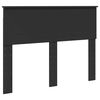 vidaXL Konstrukcija postelje Črna 135 x 190 cm Konstruiran les