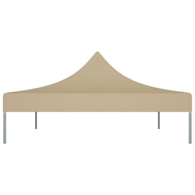 vidaXL Streha za vrtni šotor 4x3 m bež 270 g/m²