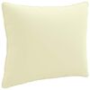 vidaXL Hrbtna blazina PUTTEN 100% poliester Krem 60 x 40 x 15 cm